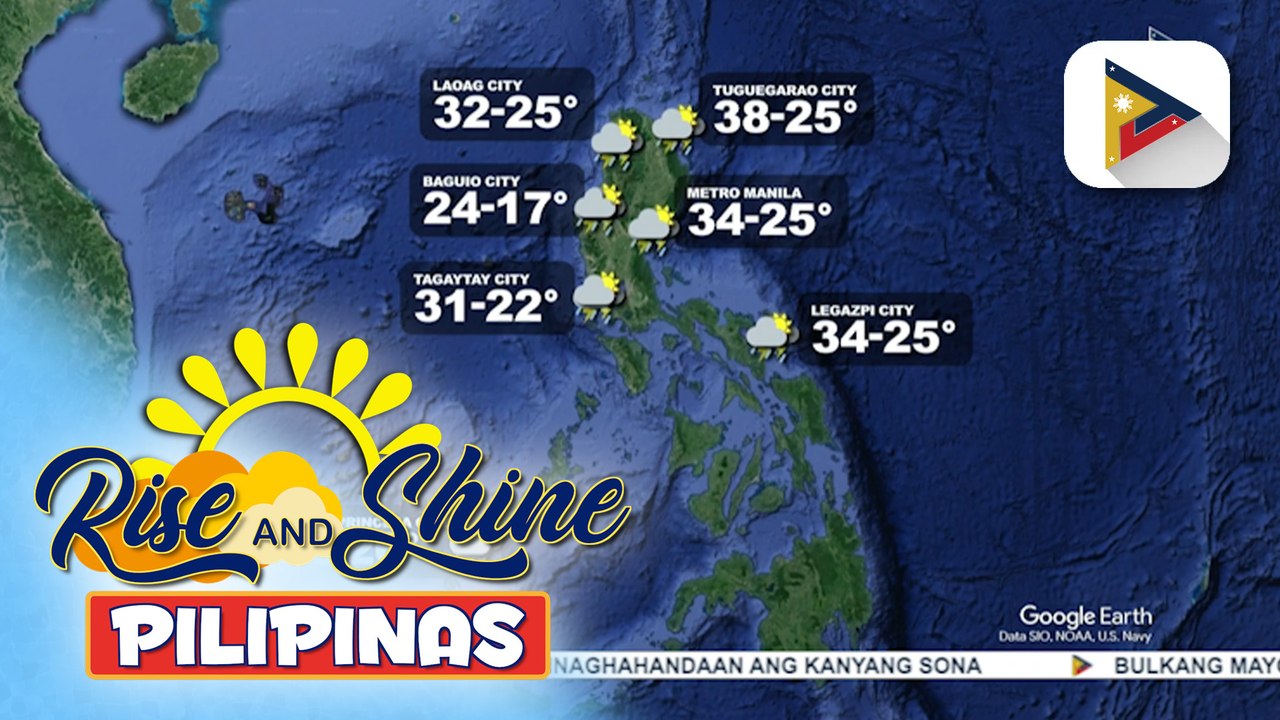 PAGASA, may binabantayang sama ng panahon sa labas ng PAR; Habagat, patuloy na umiiral sa Extreme Northern Luzon