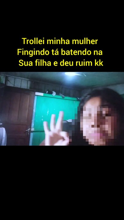 Trollei minha esposa e deu ruim kk #humor