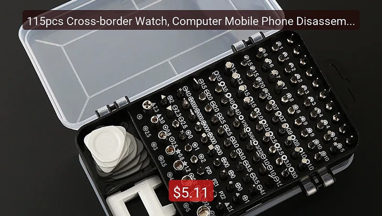 115pcs Cross-border Watch, Computer Mobile Phone Disassembly R... -- Hot Deal 2026 | Limited Offer!
