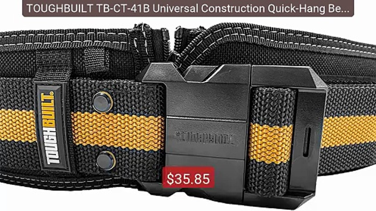 TOUGHBUILT TB-CT-41B Universal Construction Quick-Hang Belt Protec... -- Best Deal 2026 | Shop Now!
