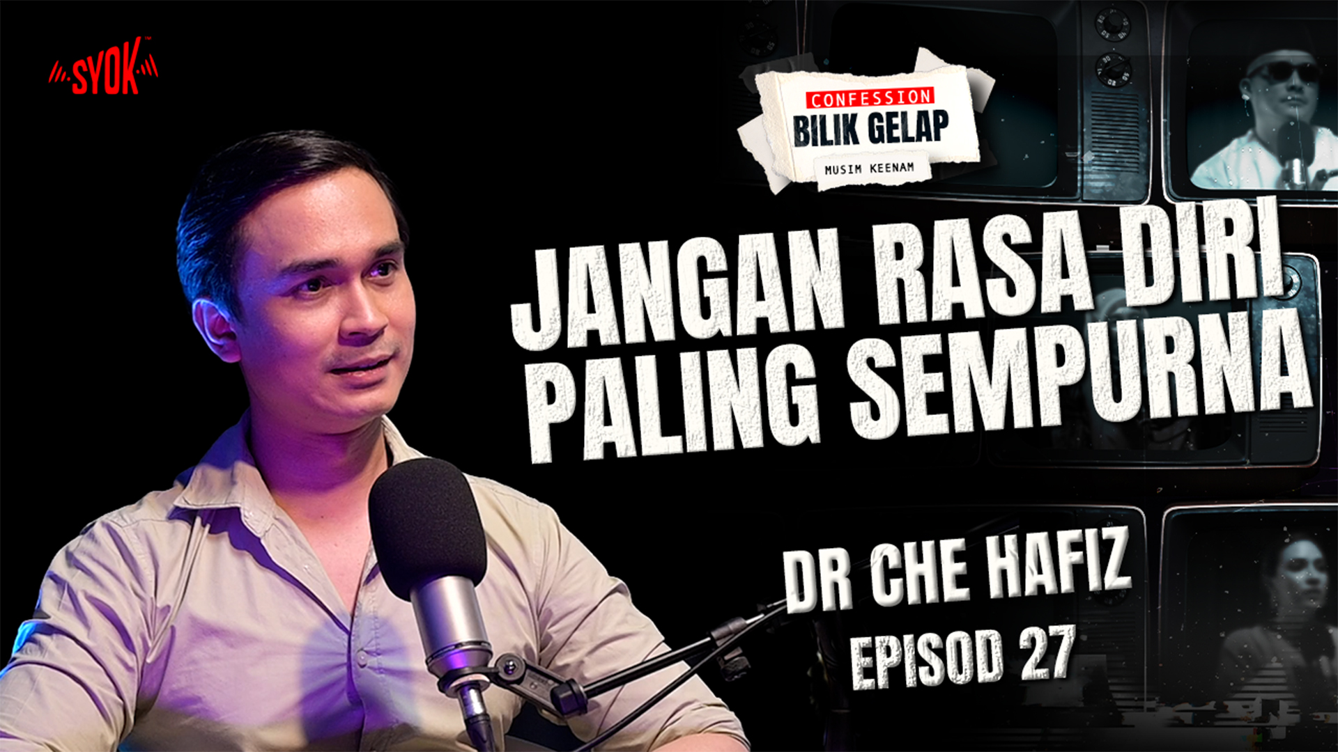 Inject Muka Secara Haram, Ada Pesakit Hampir Buta– Dr Che Hafiz | Confession Bilik Gelap S6EP27