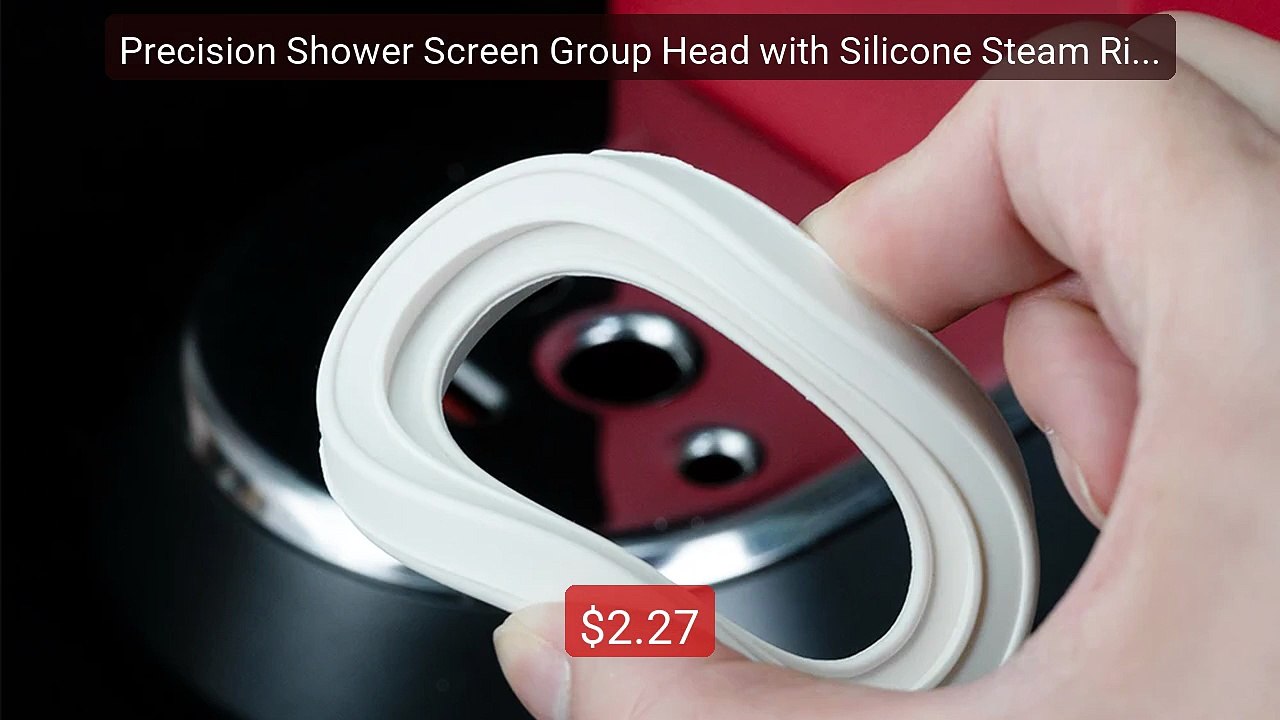 Precision Shower Screen Group Head with Silicone Steam Ring Compati... -- Top Rated 2026 | Buy Now!