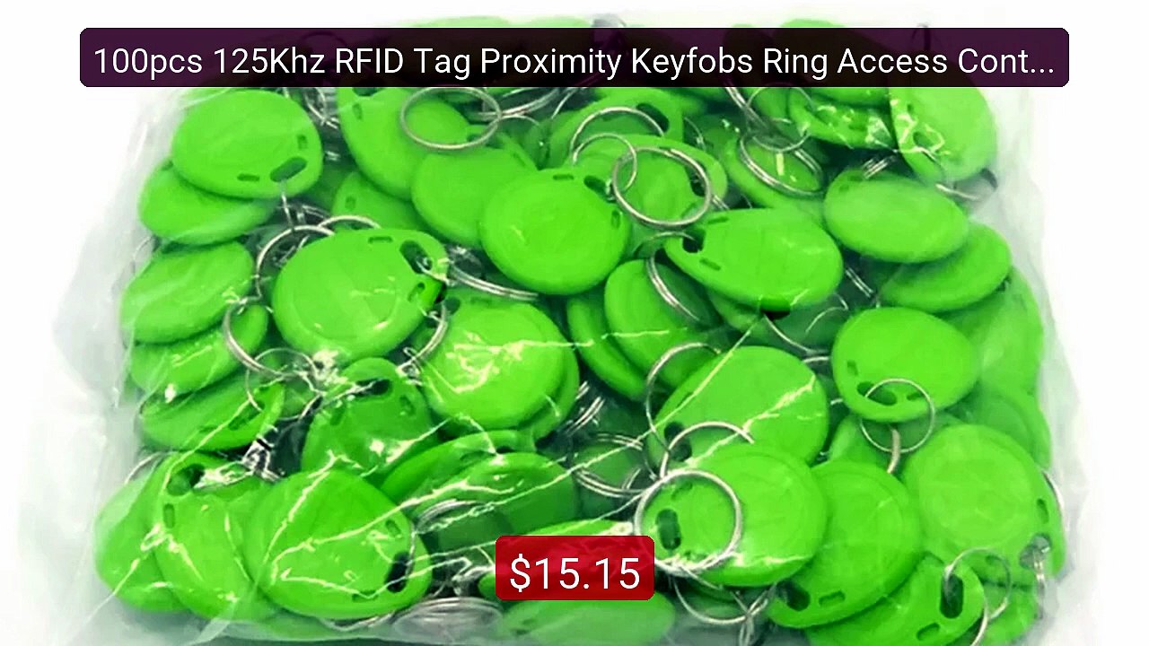 100pcs 125Khz RFID Tag Proximity Keyfobs Ring Access Control C... -- Hot Deal 2026 | Limited Offer!