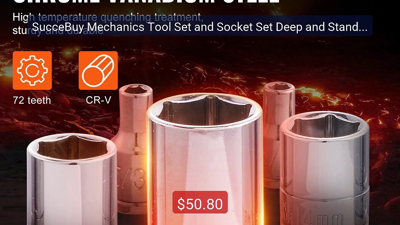 SucceBuy Mechanics Tool Set and Socket Set Deep and Standard S... -- Hot Deal 2026 | Limited Offer!