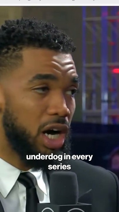 "Analytically, we should win this one."  Karl-Anthony Towns