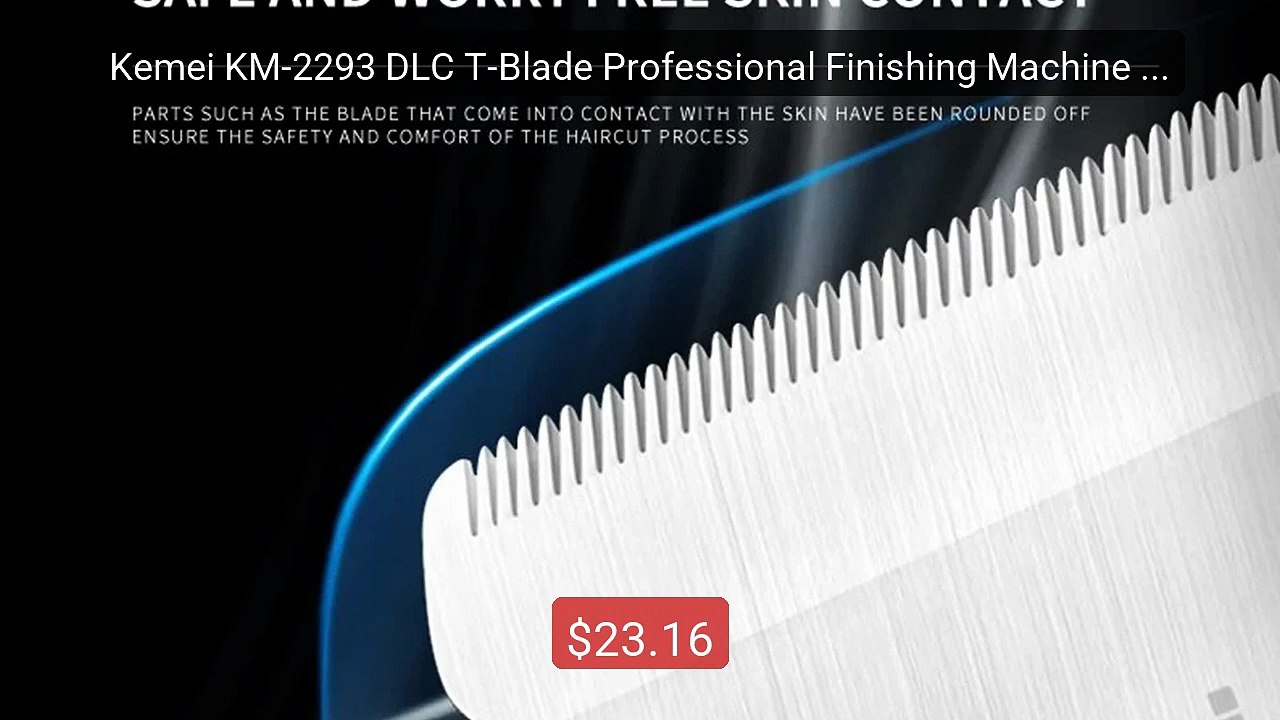 Kemei KM-2293 DLC T-Blade Professional Finishing Machine Zero Gapp... -- Best Deal 2026 | Shop Now!