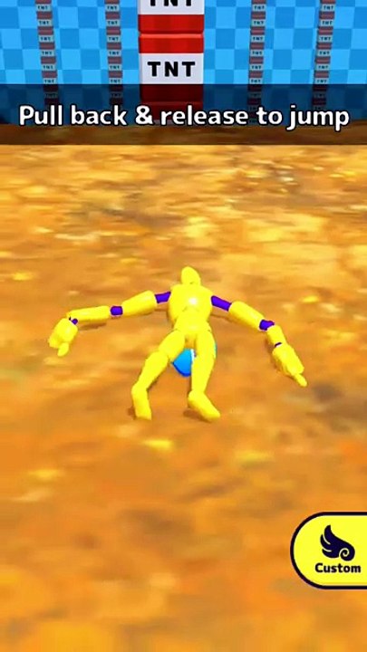 Rubber Jumping : Slingshot Doll Gameplay |Level 14| #gaming #trending #asmr #rubberjumpingslingshotdollgameplay
