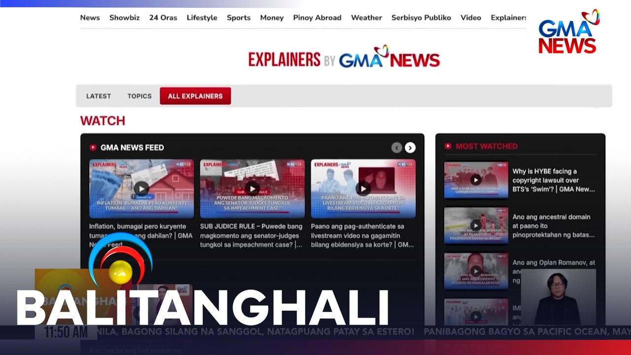 Explainers by GMA News | Balitanghali