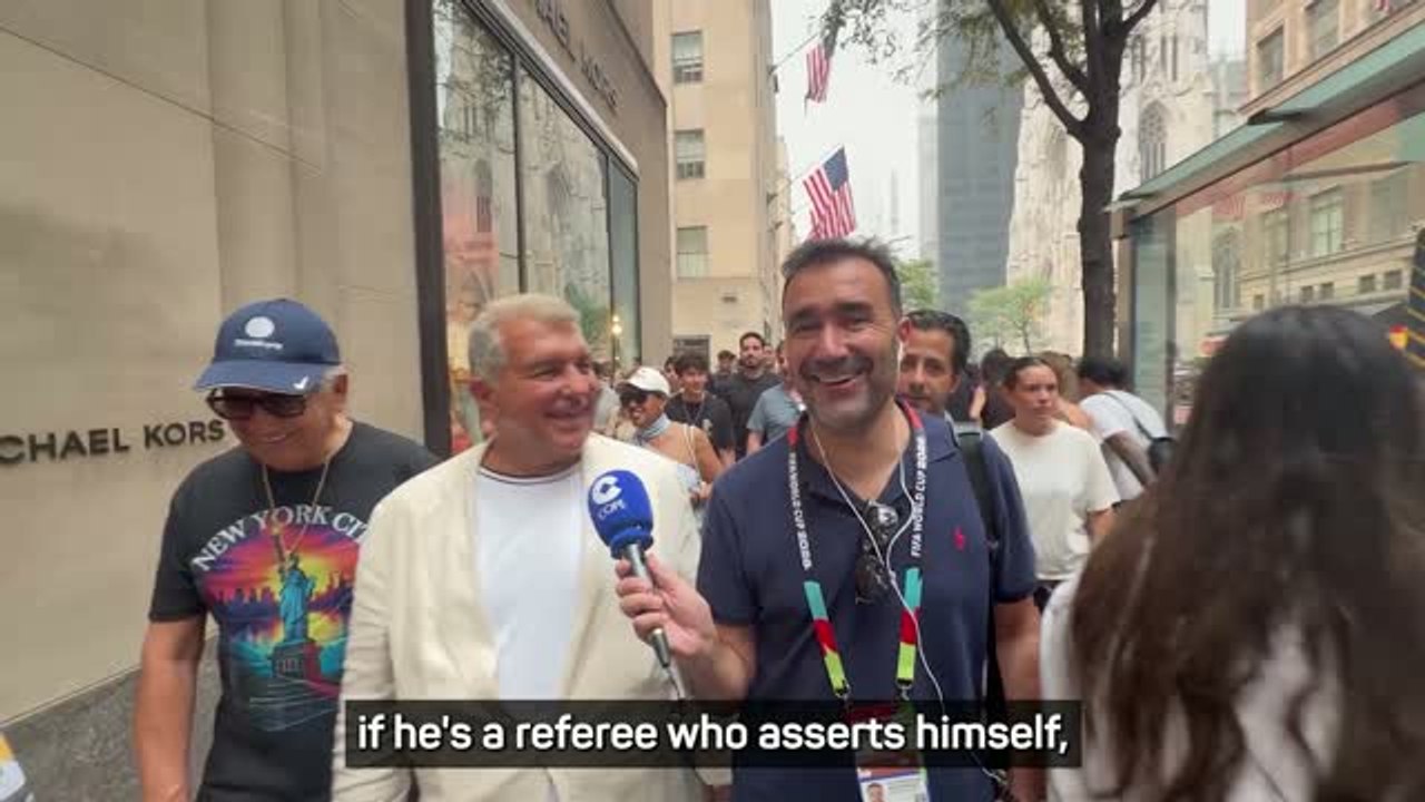 Barcelona president calls for a strong referee in World Cup final