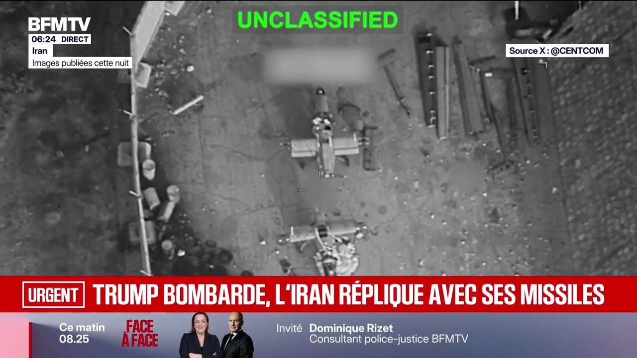 Les États-Unis frappent à nouveau l'Iran qui réplique en lançant des missiles