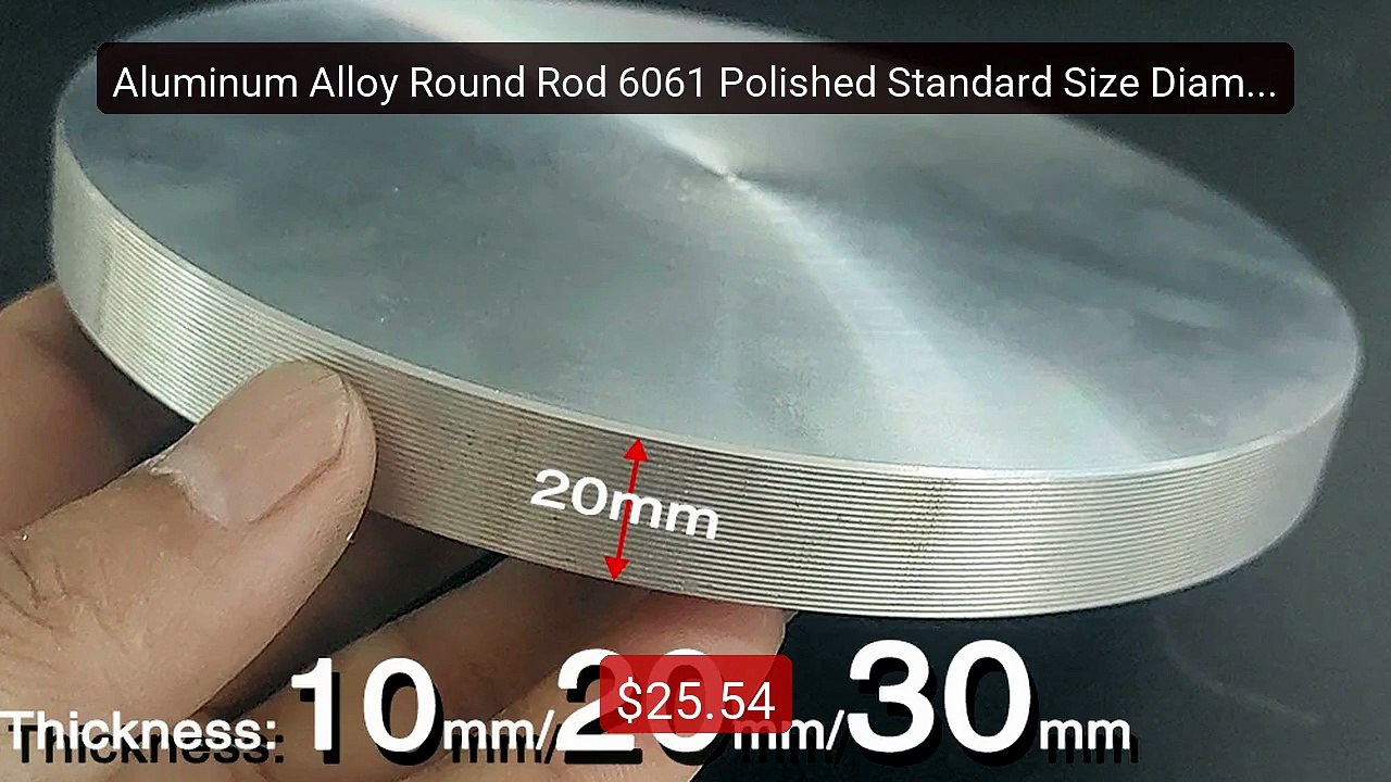 Aluminum Alloy Round Rod 6061 Polished Standard Size Diameter 100m... -- Best Deal 2026 | Shop Now!
