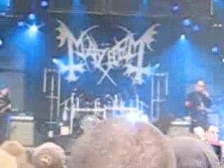 Mayhem - Freezing Moon - Hellfest 2008