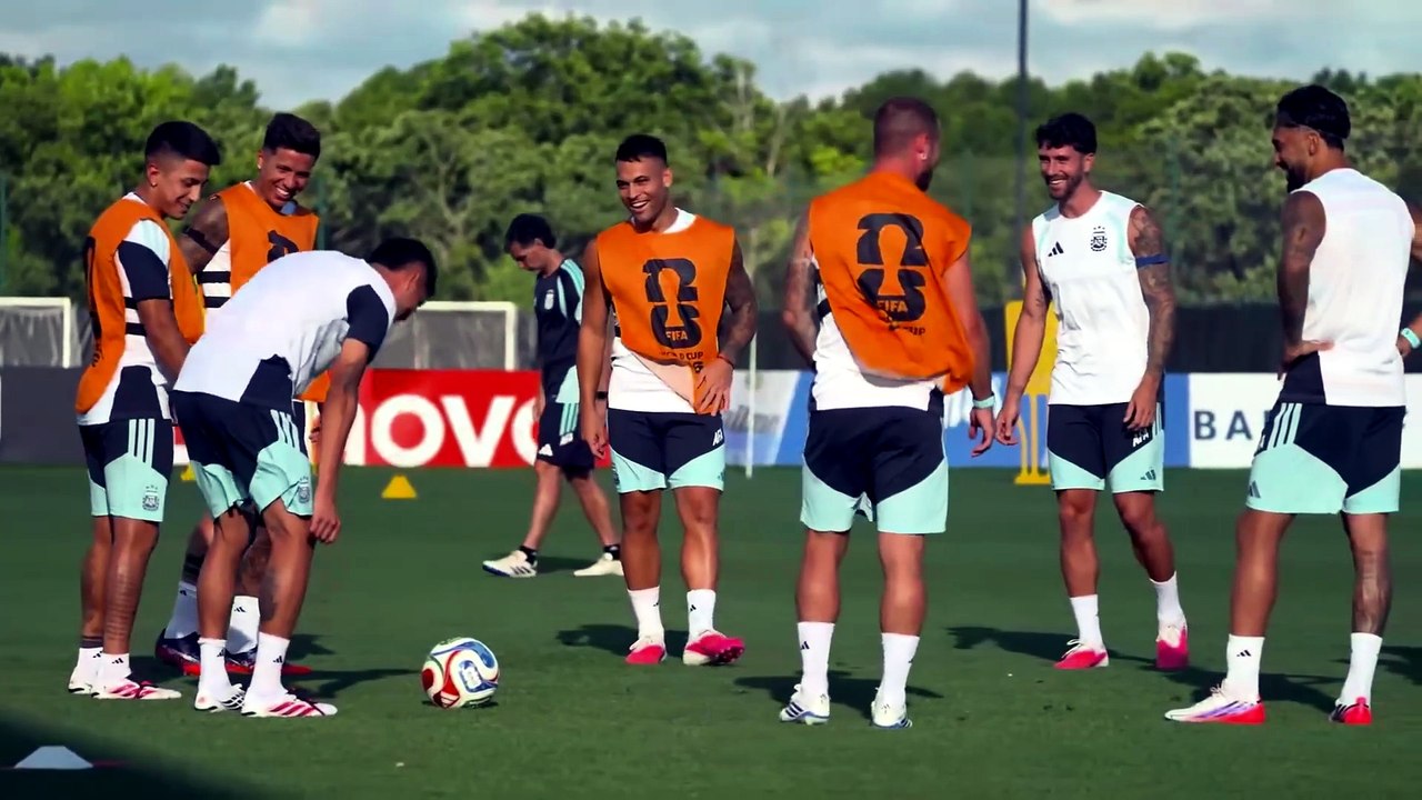 Argentina Train Before Switzerland FIFA World Cup 2026