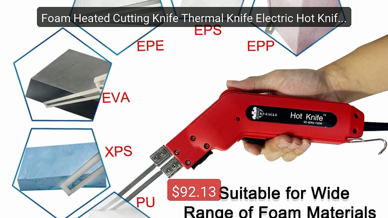 Foam Heated Cutting Knife Thermal Knife Electric Hot Knife fo... -- Amazing Value 2026 | Must Have!