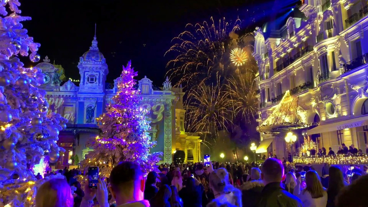 MONACO City ​​of Millionaires Monte Carlo NEW YEAR DJ PARTY Happy New Year
