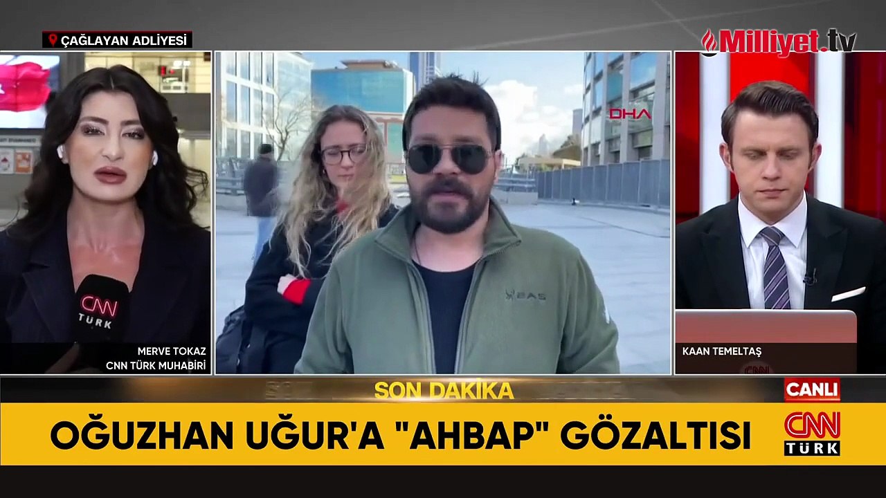 'Ahbap' soruşturmasında Oğuzhan Uğur gözaltına alındı