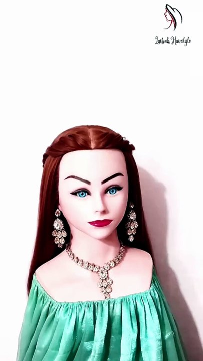 Easy open hairstyle for girls