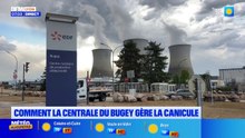 La gestion de la canicule à la centrale du Bugey dans l'Ain