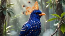 This Royal Blue Bird Looks Like a Jewel Come to Life
