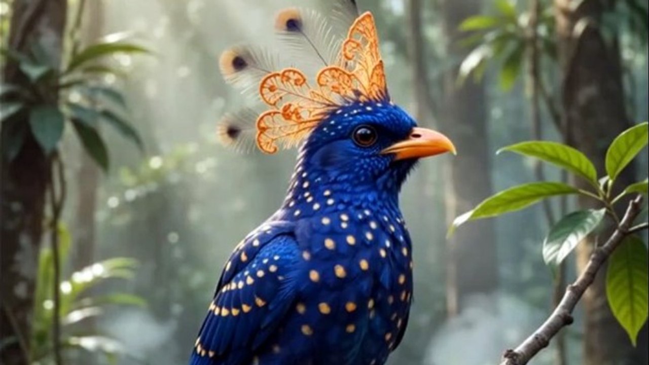 This Royal Blue Bird Looks Like a Jewel Come to Life