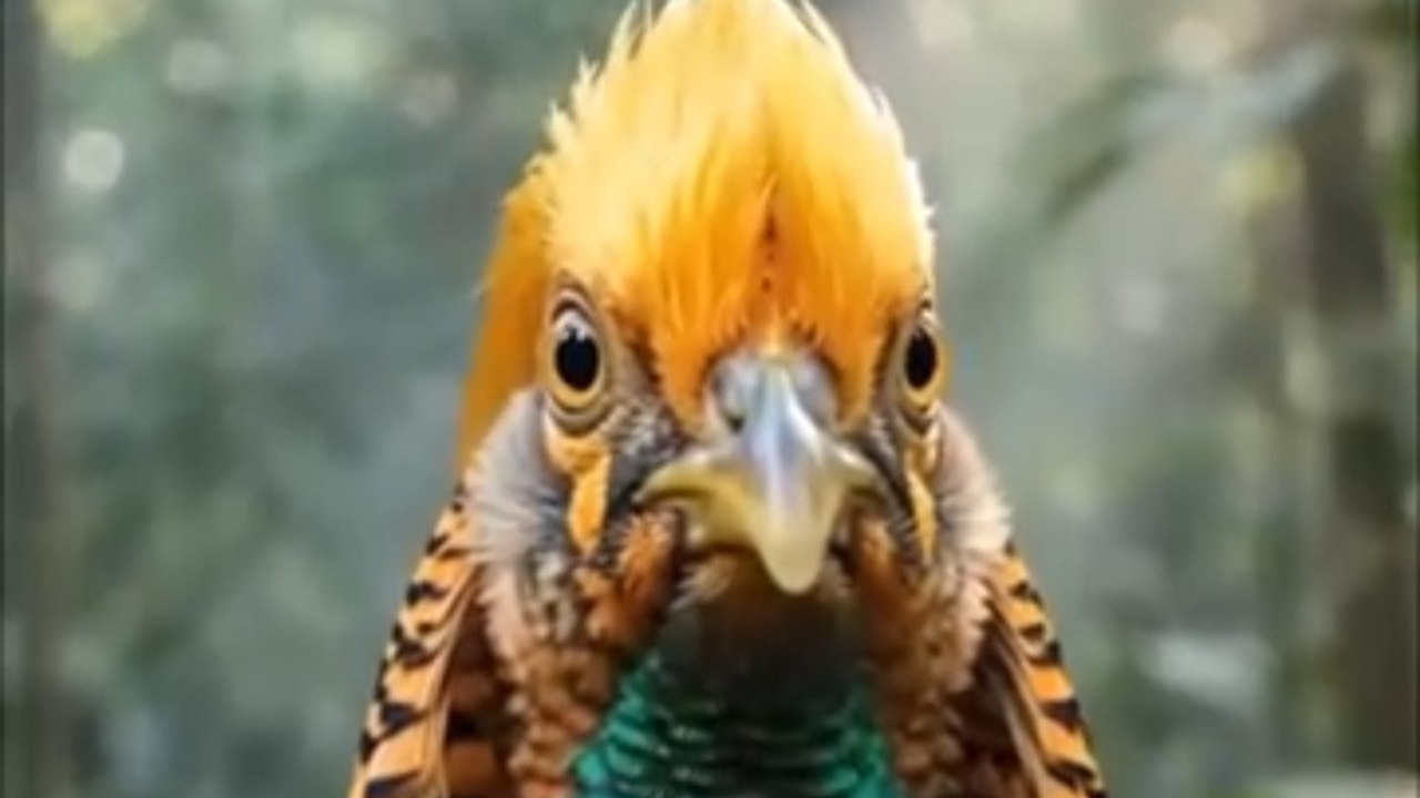 This Golden Pheasant Has the Most Stunning Colors in the Bird Kingdom