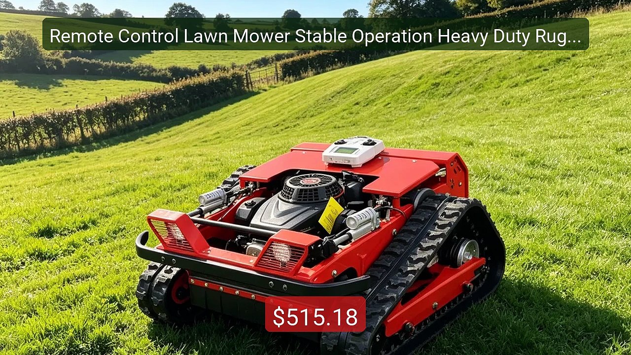 Remote Control Lawn Mower Stable Operation Heavy Duty Rugged Design... -- Top Rated 2026 | Buy Now!