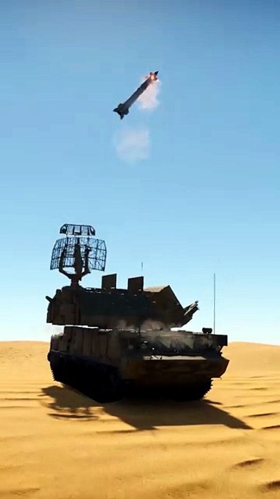 How a Tor-M1 air defense system intercepts a Su-24 jet
