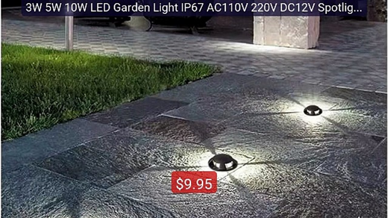 3W 5W 10W LED Garden Light IP67 AC110V 220V DC12V Spotlights O... -- Best Buy 2026 | Great Quality!