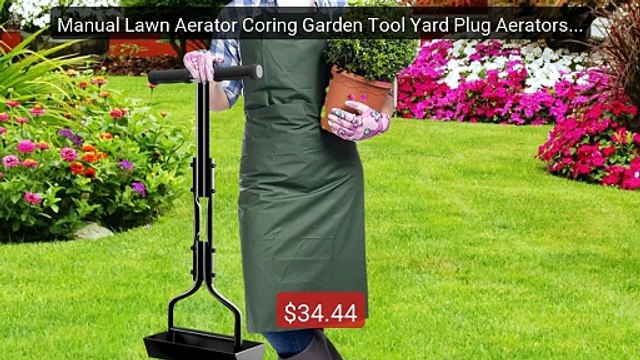 Manual Lawn Aerator Coring Garden Tool Yard Plug Aerators & Clean T... Top Rated 2026 | Buy Now!