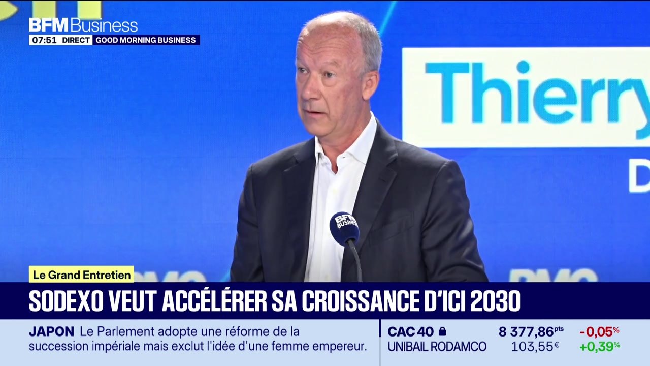 Le Grand entretien : Sodexo décroche un gros contrat avec Meta - 17/07