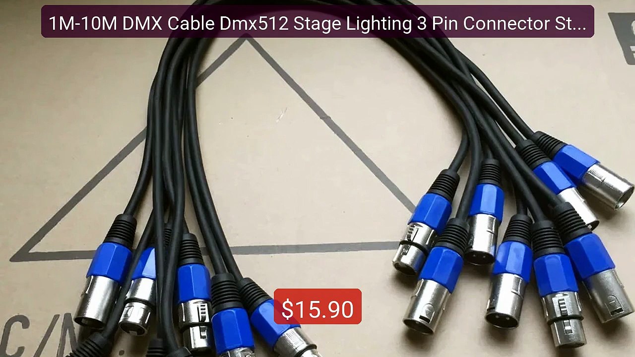 1M-10M DMX Cable Dmx512 Stage Lighting 3 Pin Connector Stage Lights... -- Top Rated 2026 | Buy Now!