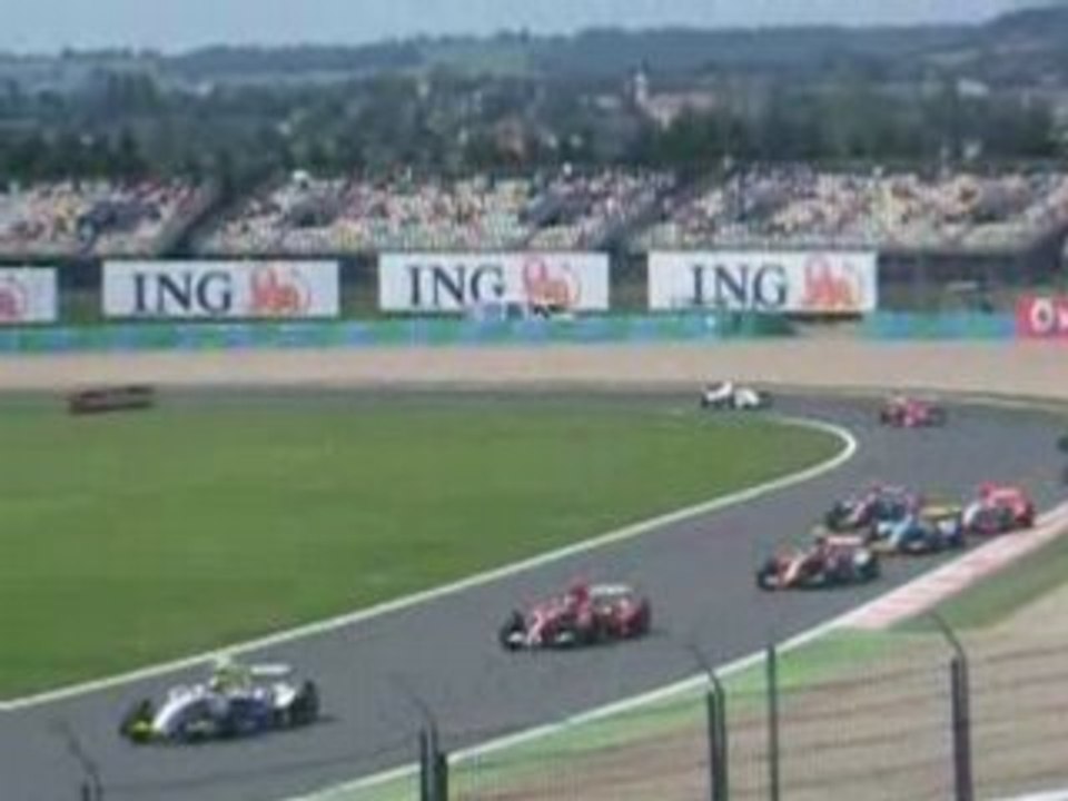 Magny Cours Départ GP2