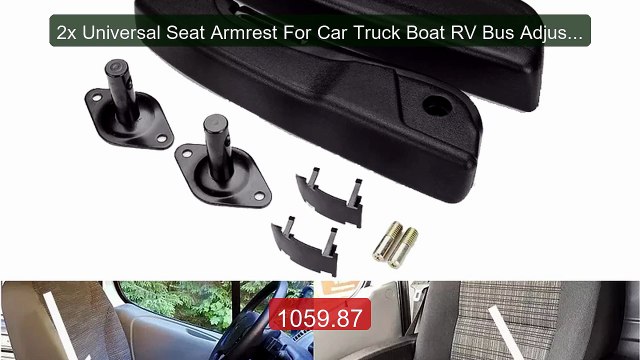 2x Universal Seat Armrest For Car Truck Boat RV Bus Adjustable Car ... Top Rated 2026 | Buy Now!