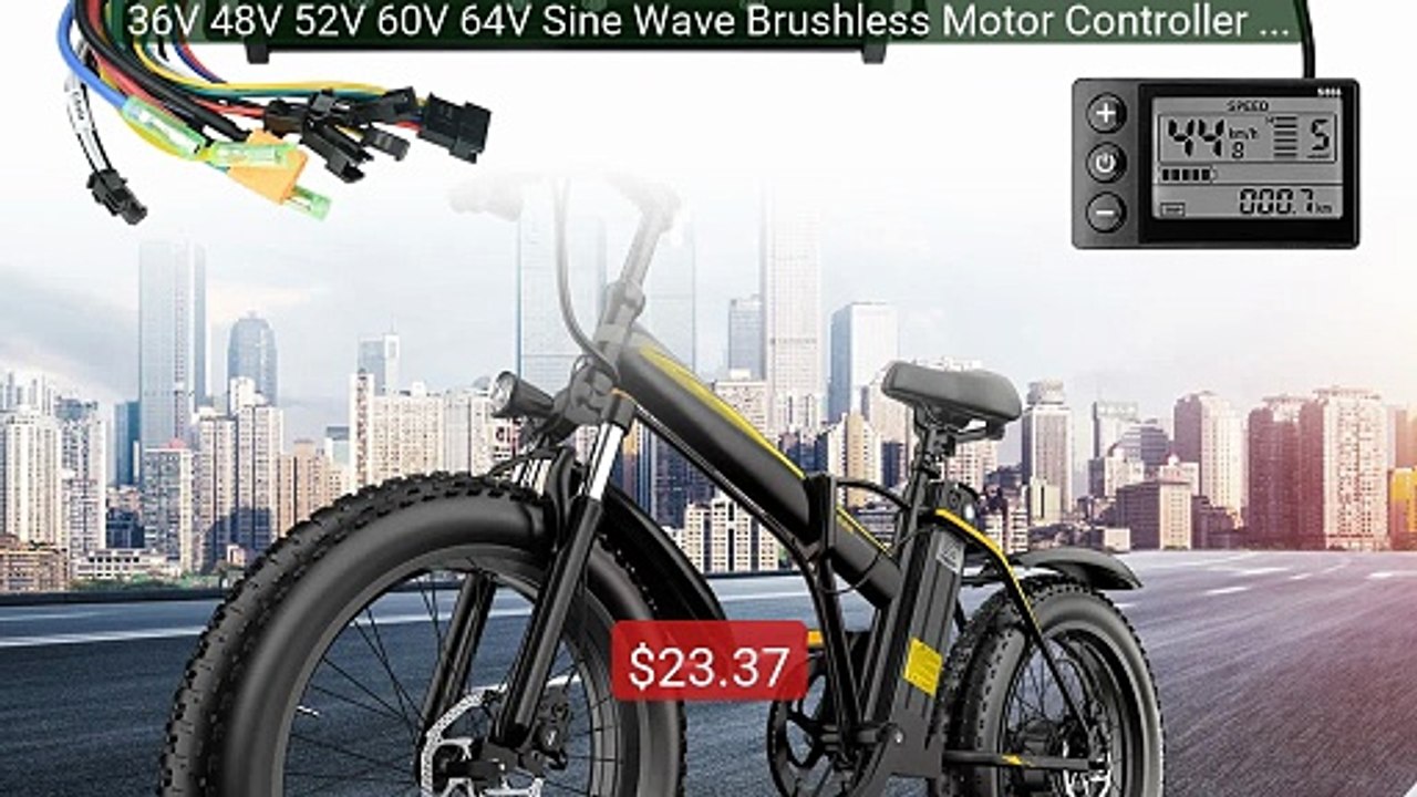 36V 48V 52V 60V 64V Sine Wave Brushless Motor Controller 10... -- Top Pick 2026 | Unbeatable Price!