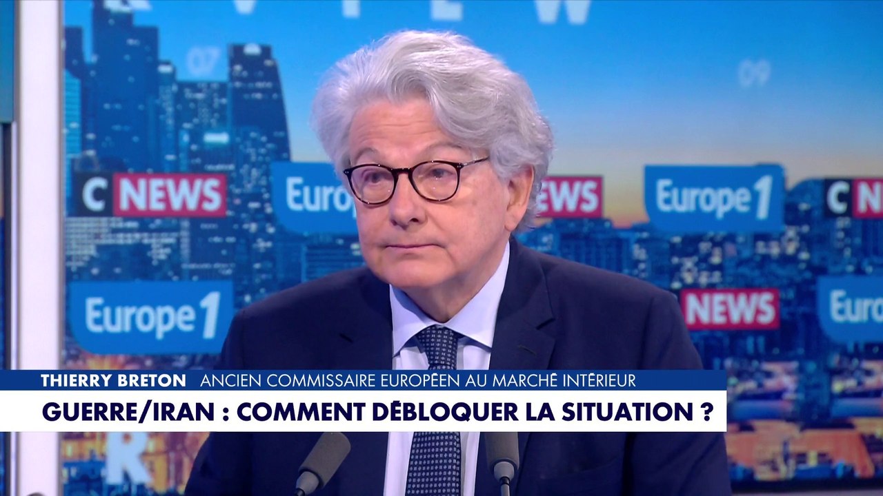 Thierry Breton : «Les paix signé par Donald Trump en 24h,n'ont pas l'air de marcher»