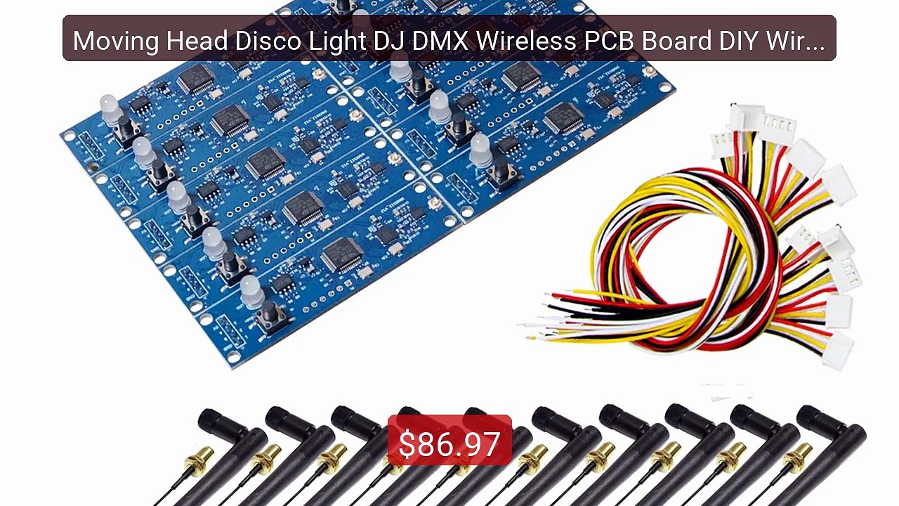 Moving Head Disco Light DJ DMX Wireless PCB Board DIY Wireles... -- Amazing Value 2026 | Must Have!