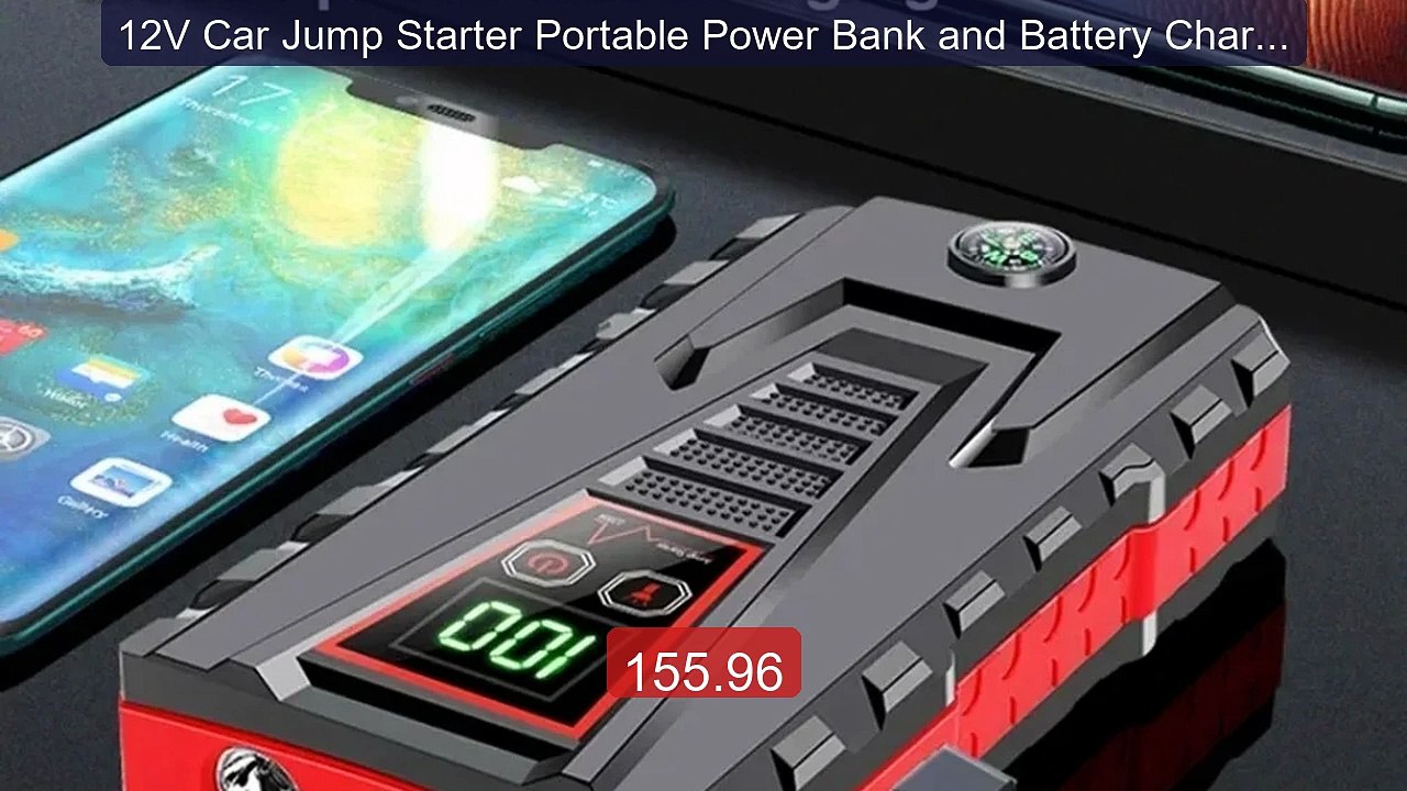 12V Car Jump Starter Portable Power Bank and Battery Charger with ... -- Best Deal 2026 | Shop Now!