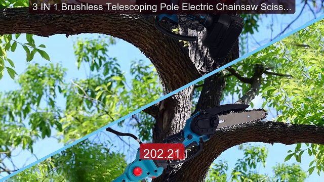 3 IN 1 Brushless Telescoping Pole Electric Chainsaw Scissor... Top Pick 2026 | Unbeatable Price!