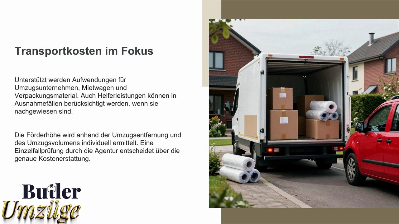 Finanzielle Unterstützung bei Umzugskosten durch die Agentur für Arbeit 🚑Butler Umzüge GmbH📞Angebote für Umzug➡️Günstig