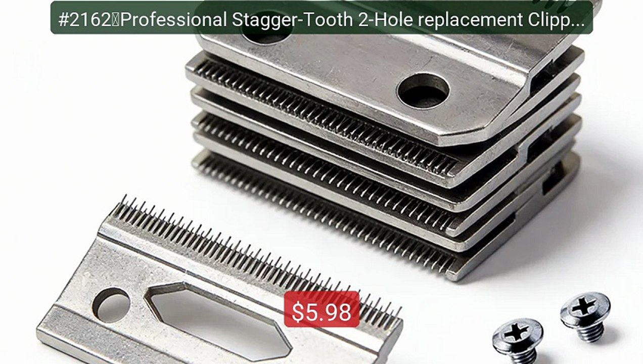 #2162，Professional Stagger-Tooth 2-Hole replacement Clipper... -- Top Pick 2026 | Unbeatable Price!