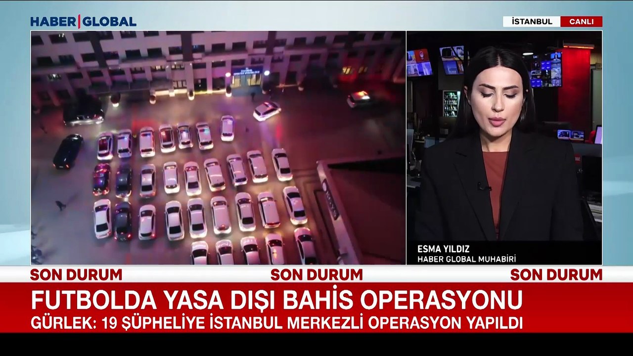 Futbolda yada dışı bahis operasyonu