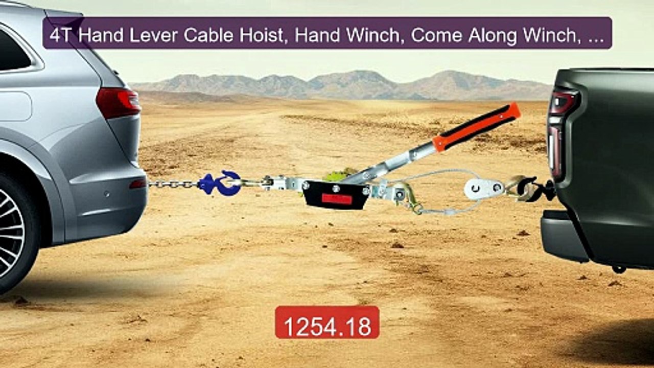 4T Hand Lever Cable Hoist, Hand Winch, Come Along Winch, Po... -- Top Pick 2026 | Unbeatable Price!