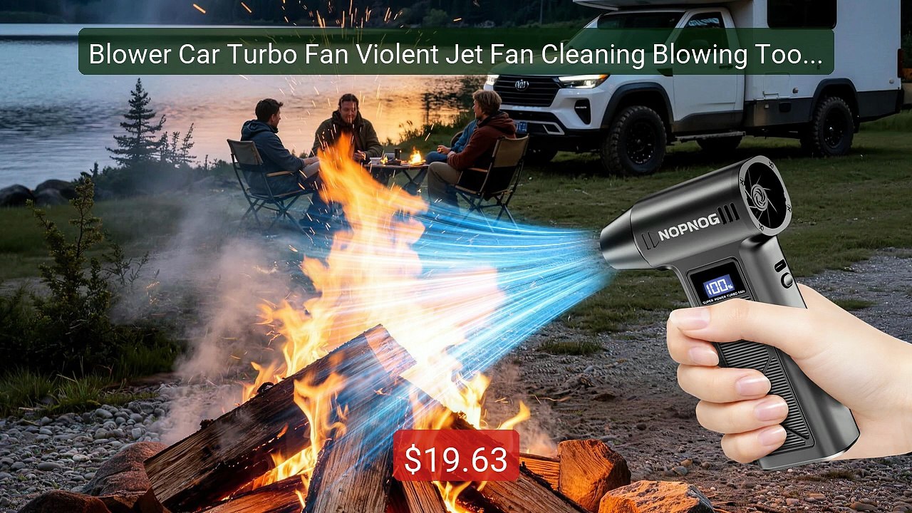 Blower Car Turbo Fan Violent Jet Fan Cleaning Blowing Tool Auto Du... -- Best Deal 2026 | Shop Now!
