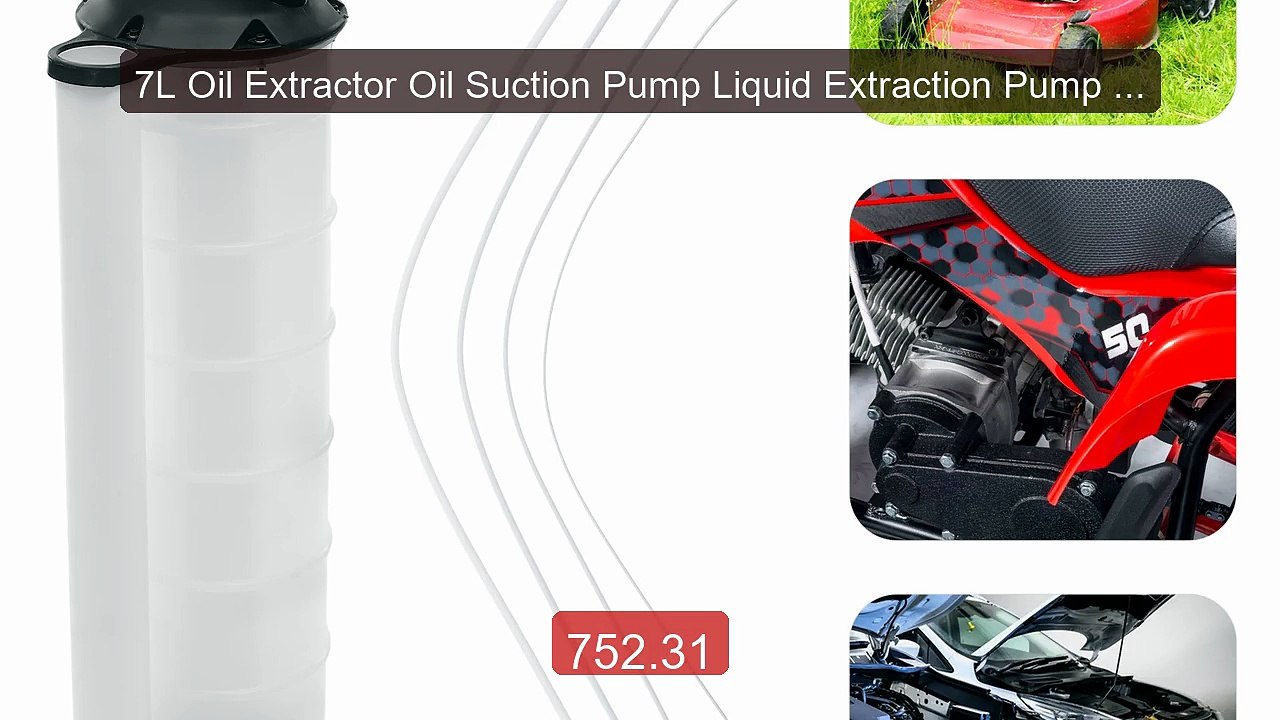7L Oil Extractor Oil Suction Pump Liquid Extraction Pump Manua... -- Best Buy 2026 | Great Quality!