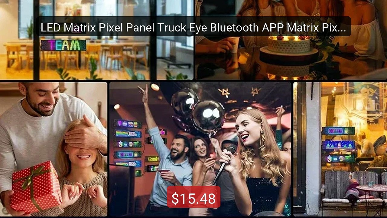 LED Matrix Pixel Panel Truck Eye Bluetooth APP Matrix Pixel Pa... -- Hot Deal 2026 | Limited Offer!
