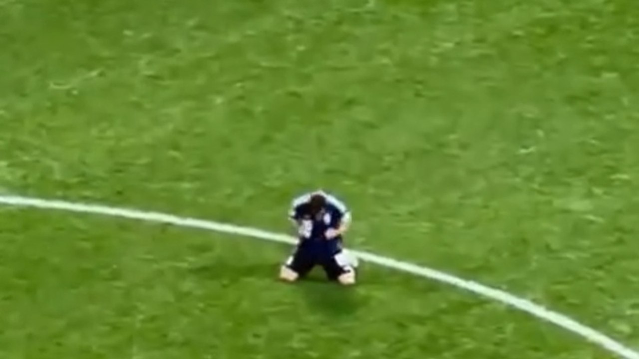 RÉACTION DE LIONEL MESSI