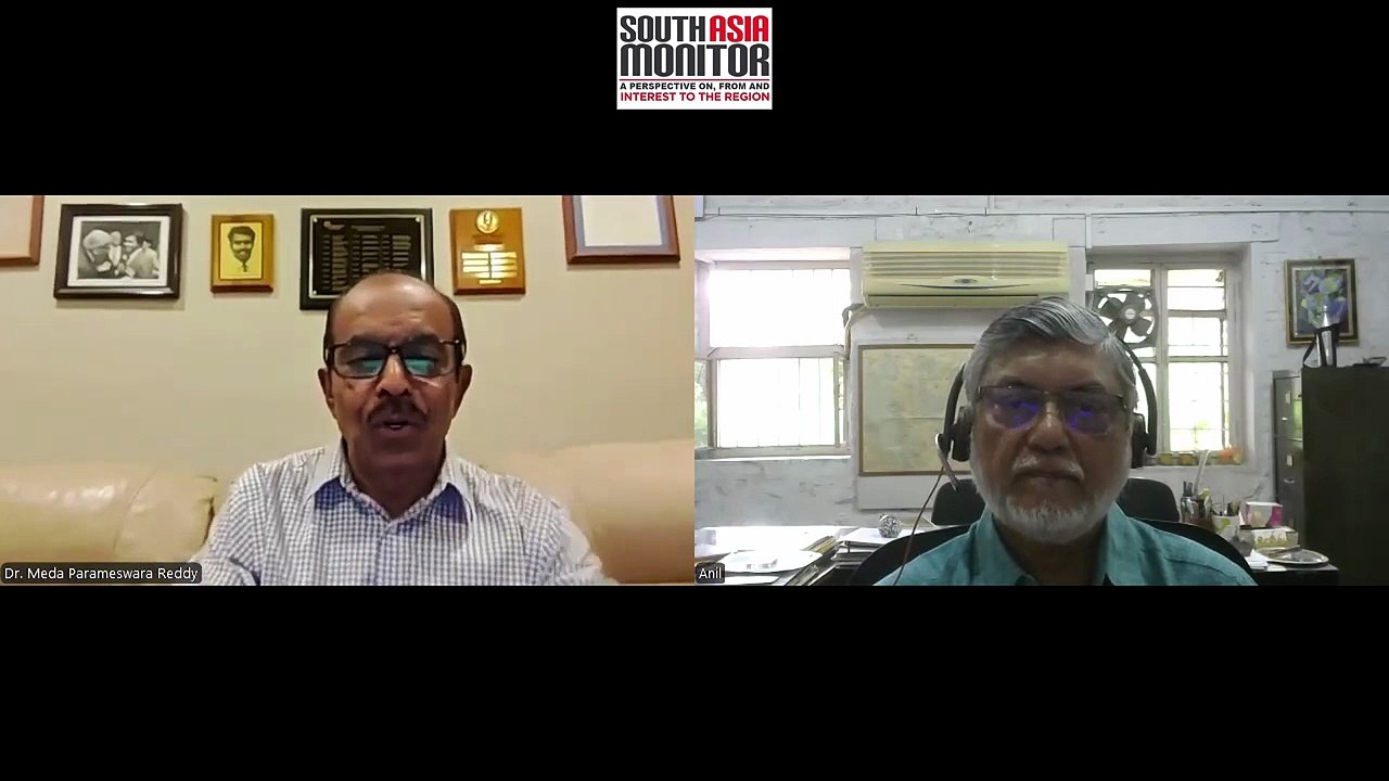 Anil K Rajvanshi speaks with Meda Parameswara Reddy _ SAM Dialogues with Dr. M. P. Reddy
