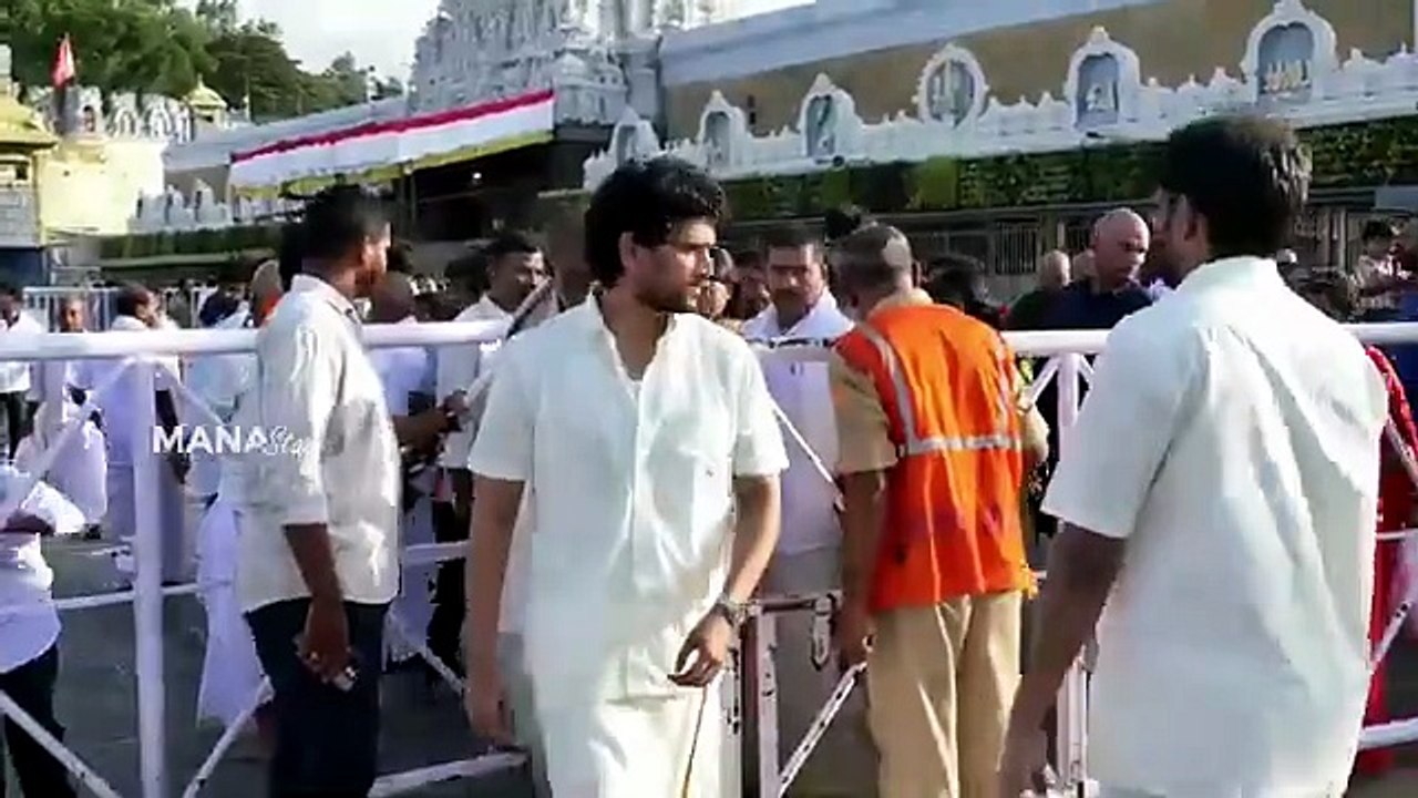 Actor Viraj Ashwin Visuals @ Tirumala