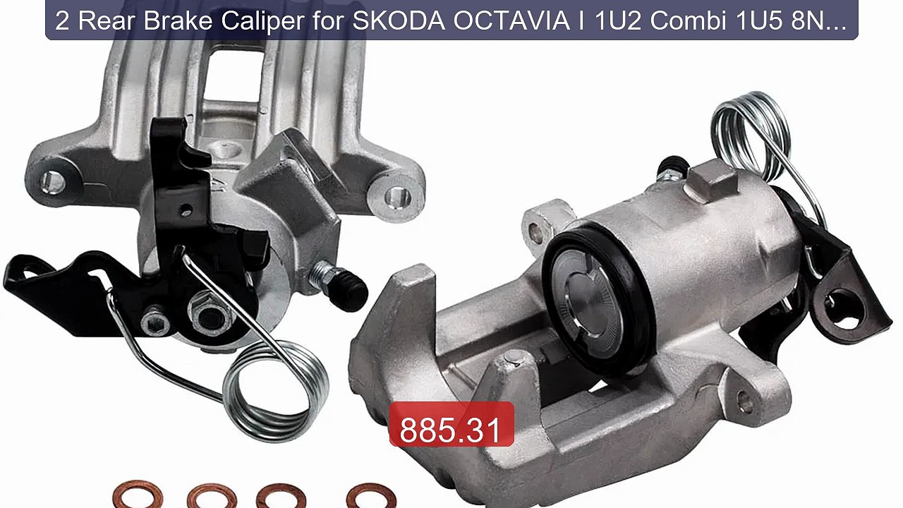 2 Rear Brake Caliper for SKODA OCTAVIA I 1U2 Combi 1U5 8N0615423A 8... -- Top Rated 2026 | Buy Now!