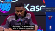 Giannis targets another NBA Championship with Miami